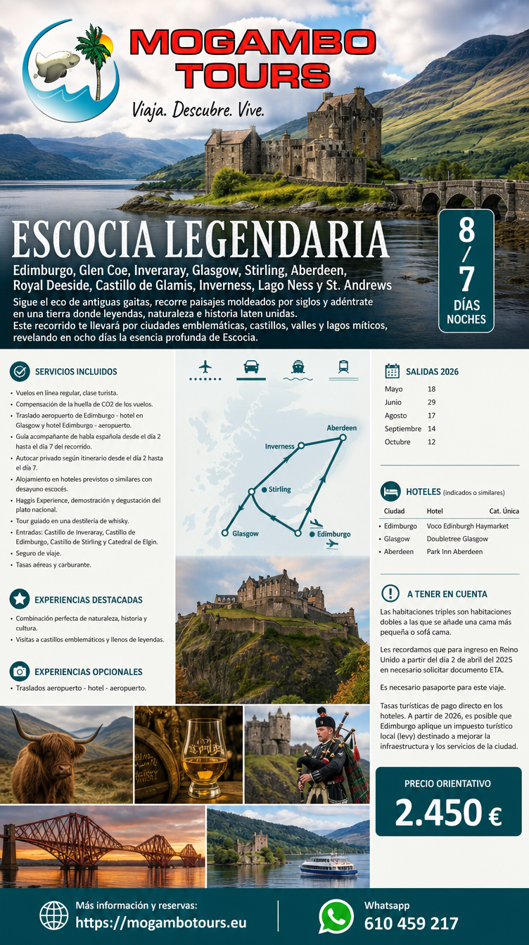 Escocia Legendaria 2 May 2026
